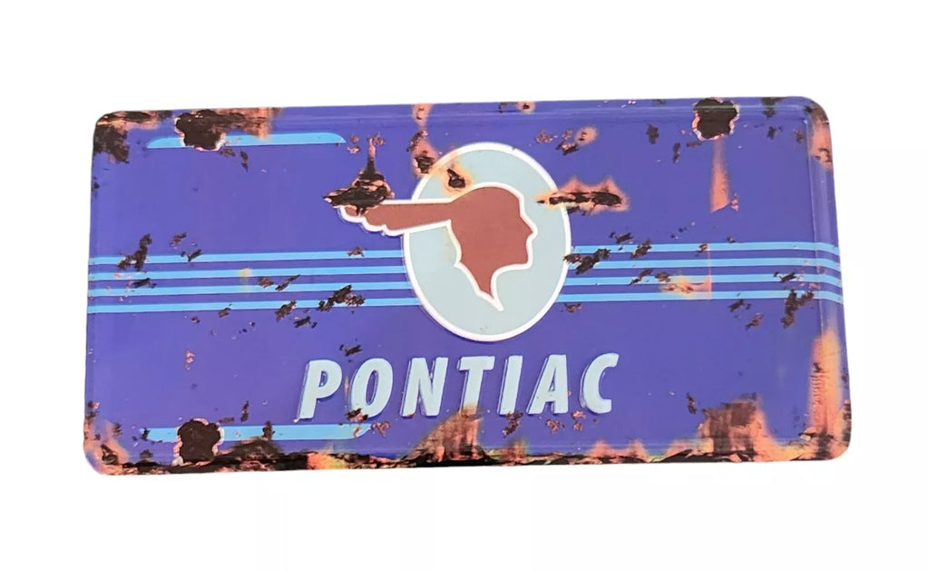 Magnet, PONTIAC 12 x 6 cm approx #2174