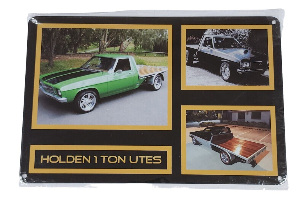 Decorative HOLDEN 1 TON UTE plate, approx 30cm x 20cm #0349