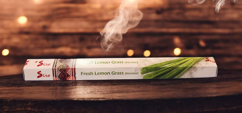 Incense Siro Brand Incense Sticks Fresh Lemongrass 20 sticks per pack Hexagonal