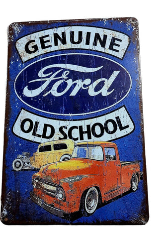 Decorative Ford Old school   Retro plate,  approx 30cm x 20cm #0499