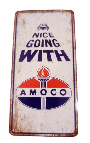 Magnet AMOCO 12 x 6 cm approx #2208