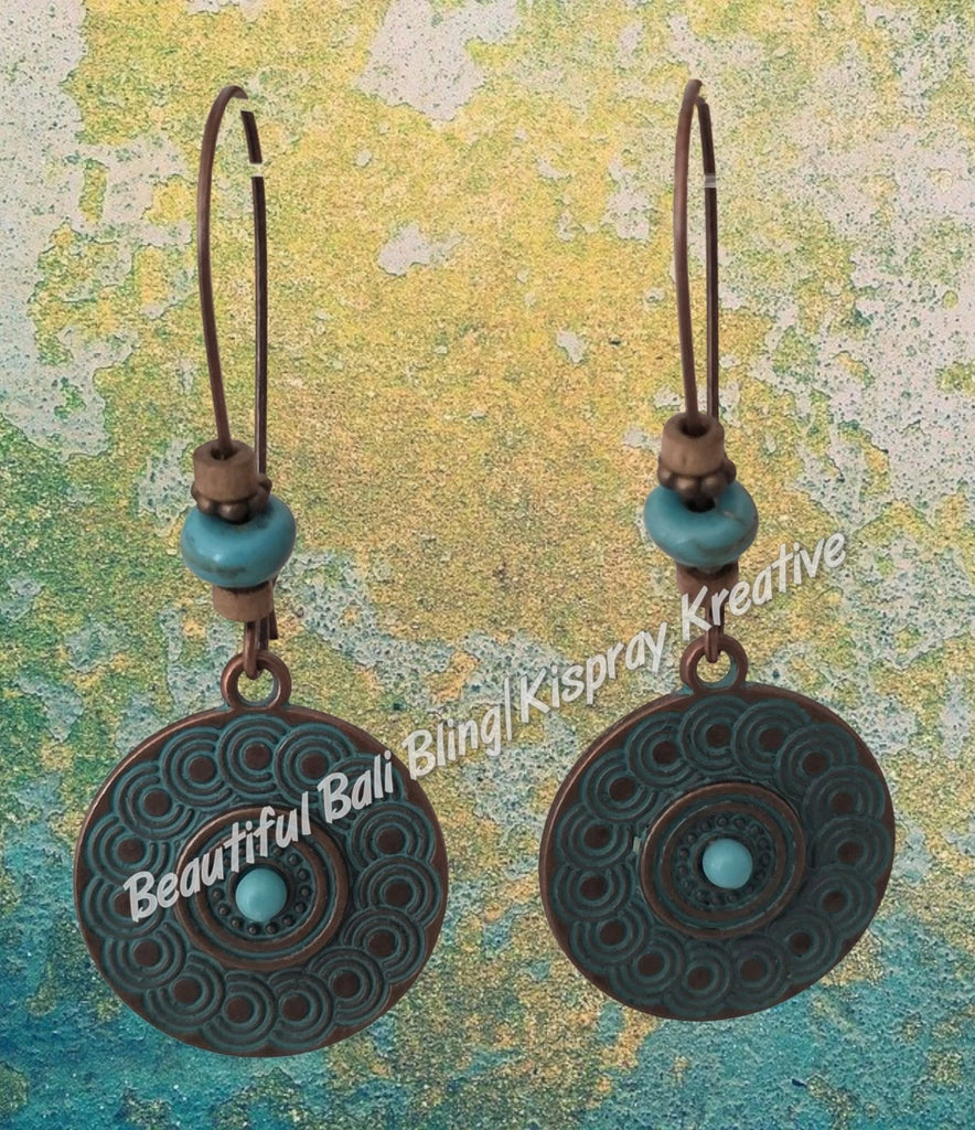 BOHO Earrings #57 complete length approx 5cm
