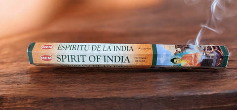 Incense HEM Brand Incense Sticks SPIRIT OF INDIA 20 sticks per pack Hexagonal