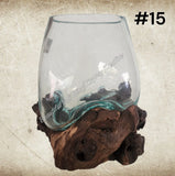 Glass  melt bowls #15