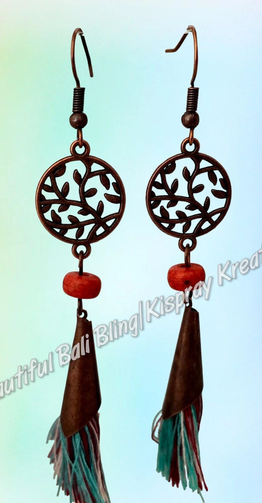 BOHO Earrings #55 complete length approx 9cm