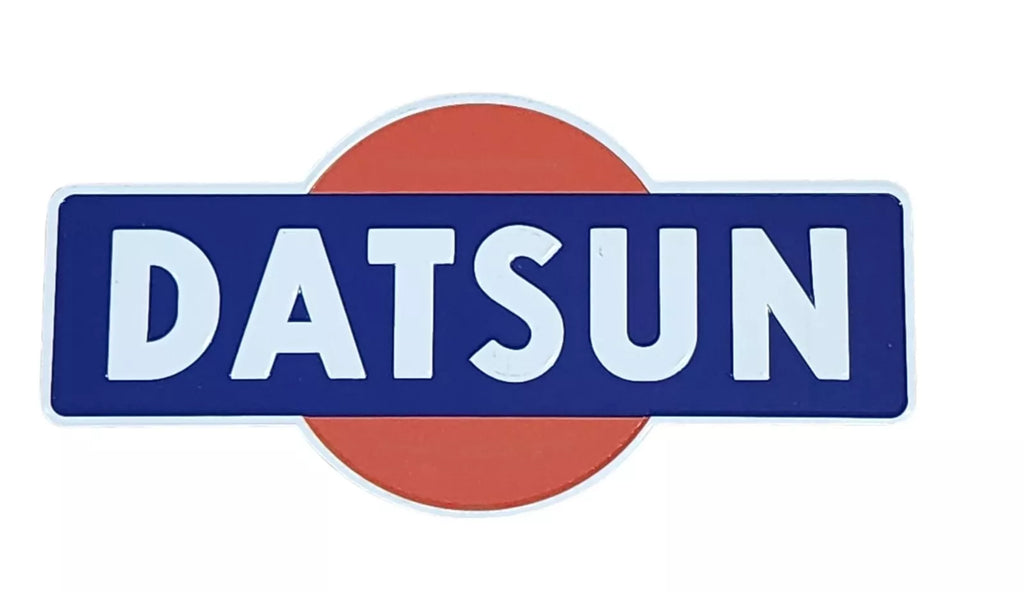 Magnet DATSUN 12x6 cm approx #2190