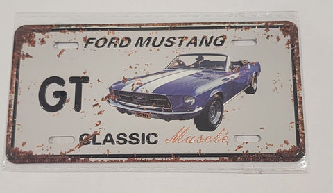 Magnet FORD MUSTANG GT 12 x 6 cm approx #0664