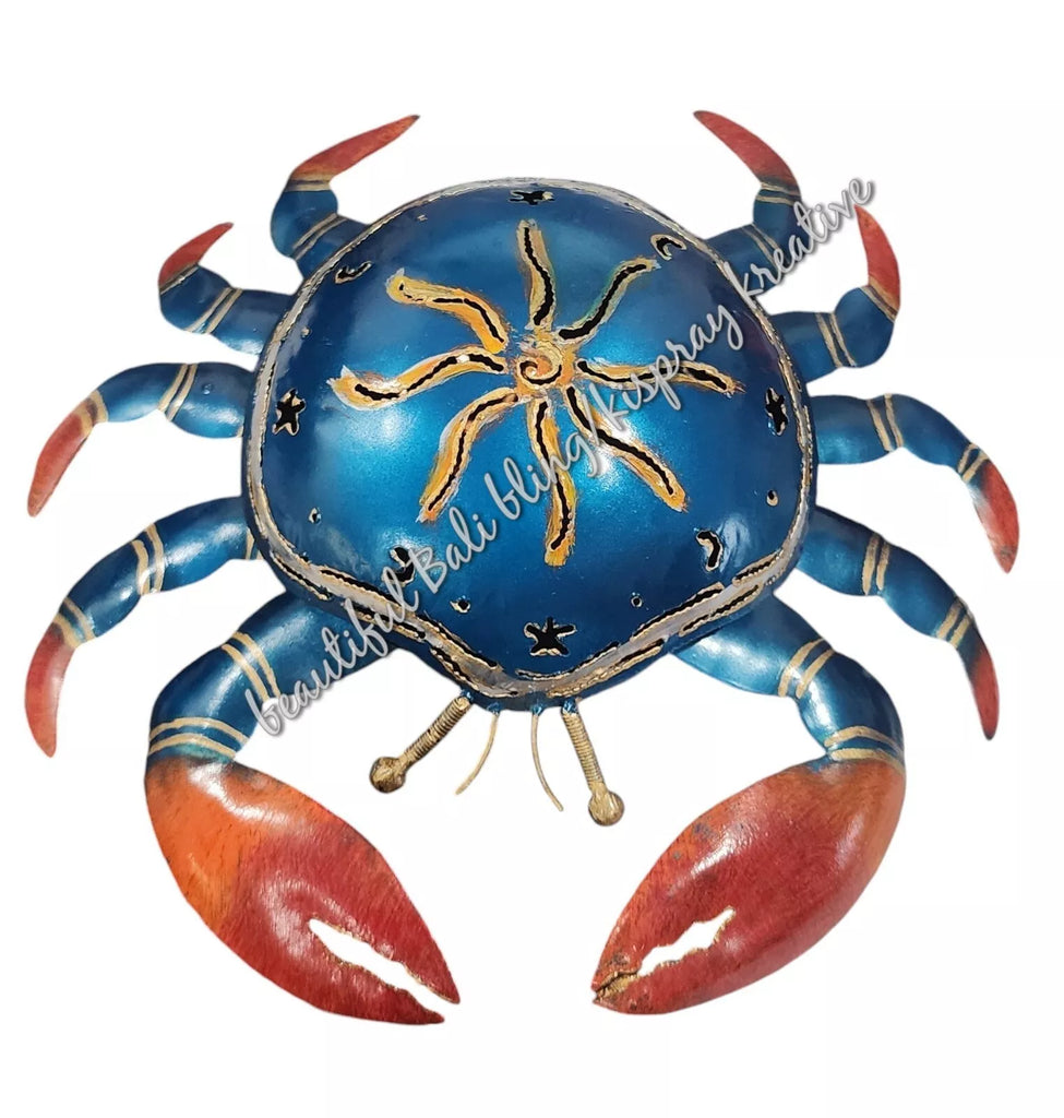 Mosquito coil holder crab blue with SUN #2145