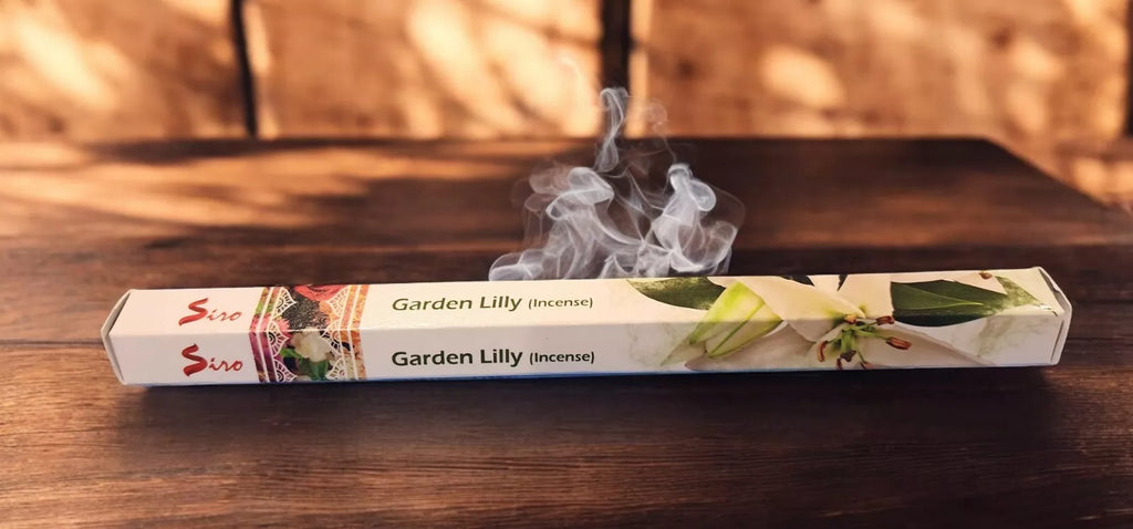 Incense Siro Brand Incense Sticks Fresh Garden lily 6 PACKETS 20 sticks per pack Hexagonal