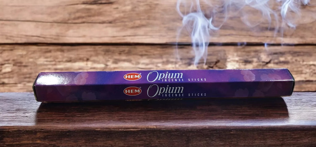 Incense HEM Brand Incense OPIUM Sticks 20 sticks per pack Hexagonal