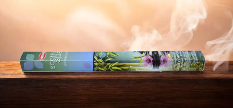 Incense HEM Brand Incense Sticks SOOTHING SPA 20 sticks per pack Hexagonal