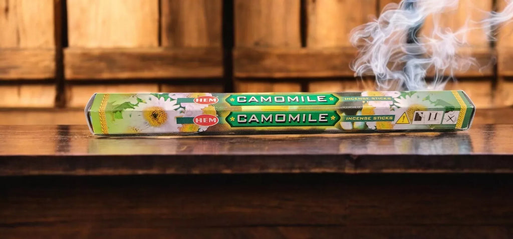 HEM Brand Incense Sticks CAMOMILE 20 sticks per pack Hexagonal