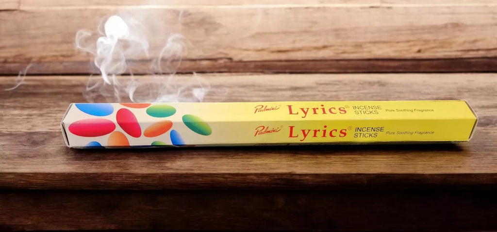 Incense Padmini Brand Incense Lyrics Sticks 20 sticks per pack Hexagonal