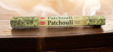 INCENSE, HEM brand, Incense sticks patchouli 20 sticks per pack Hexagonal