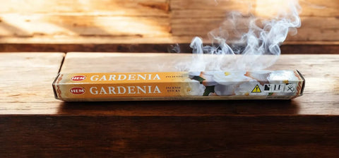 HEM Brand Incense Sticks GARDENIA 20 sticks per pack Hexagonal