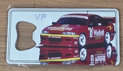 Magnet Bottle opener WINFIELD RACING 9 12 x 6 cm approx