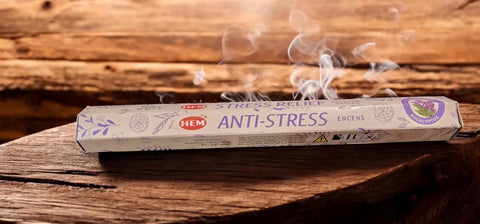 Incense HEM Brand Incense Sticks ANTI STRESS 20 sticks per pack Hexagonal