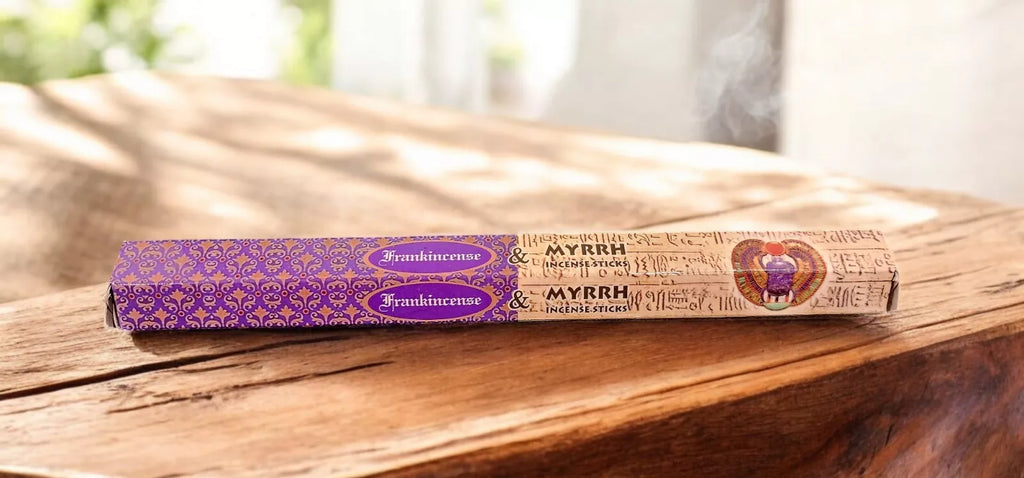 Incense Kamini Brand Incense Frankinsence Myrrh  Sticks 20 sticks per pack Hexagonal