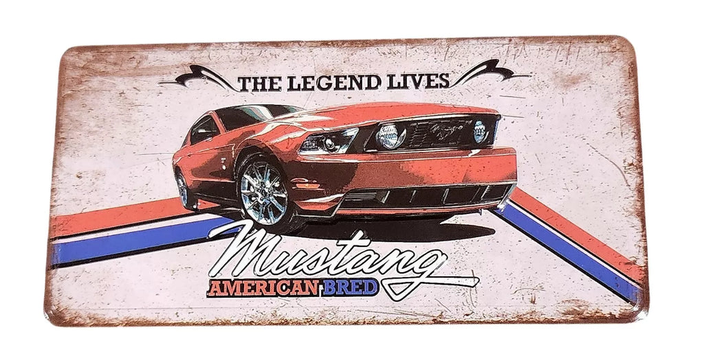 Magnet MUSTANG 12 x 6 cm approx #2217