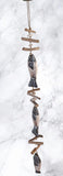 Wood dangler, fish  approx 10cm x 110 cm 0092