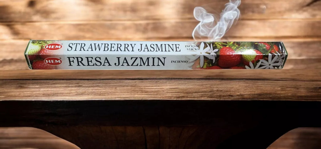 HEM Brand Incense Sticks STRAWBERRY JASMINE 20 sticks per pack Hexagonal