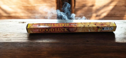 Incense HEM Brand Incense GOOD LUCK Sticks 20 sticks per pack Hexagonal