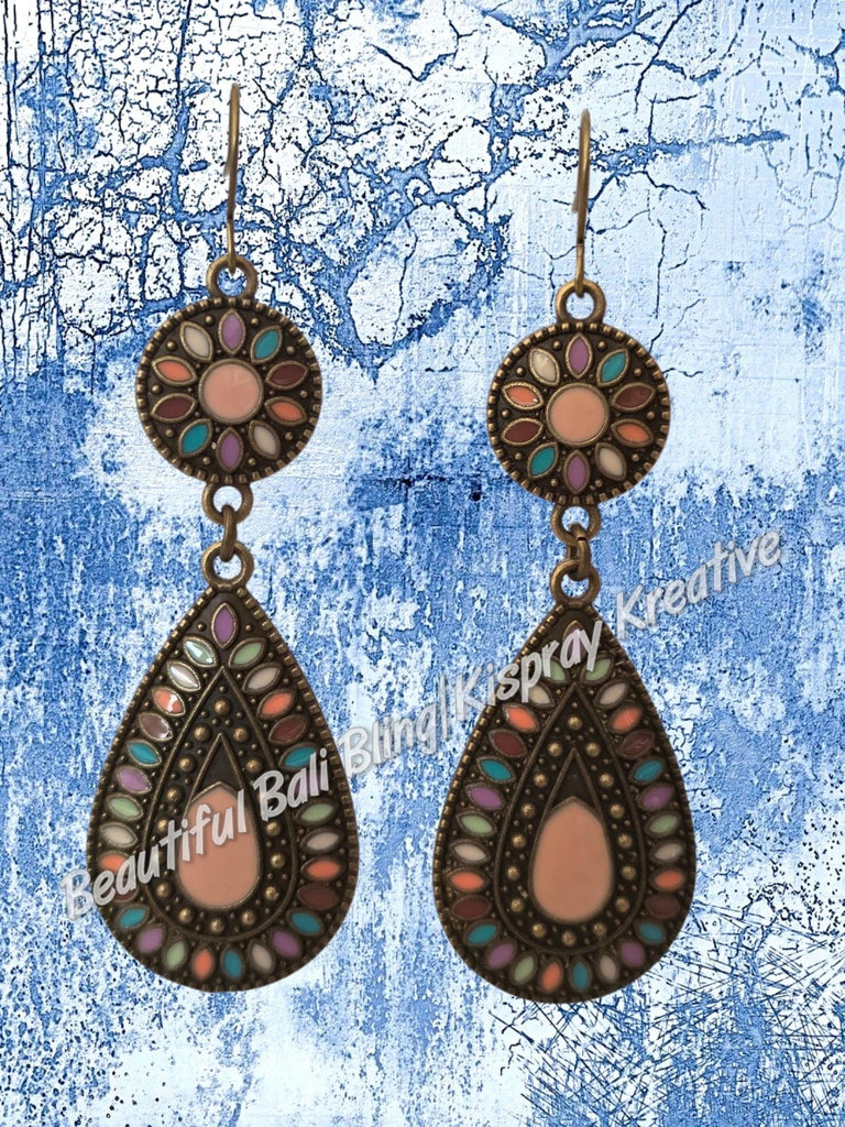 BOHO Earrings #41 complete length approx 7cm