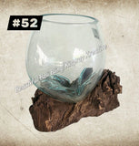 Glass  melt bowls #52