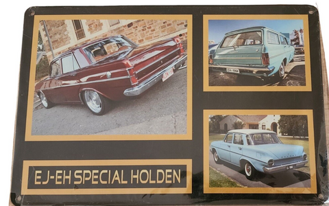 Car decorative plate, EJ-EH SPECIAL HOLDEN approx 30cm x 20cm #0707