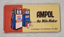 Magnet AMPOL MILE MAKER 12 x 6 cm approx #0620
