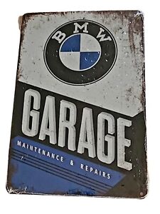 Decorative BMW garage Retro plate,  approx 30cm x 20cm #0451