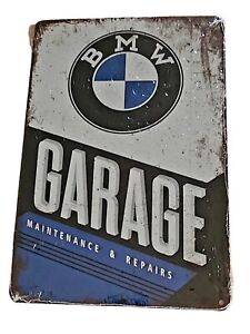 Decorative BMW garage Retro plate,  approx 30cm x 20cm