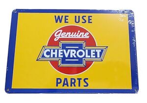 Decorative Genuine Chevrolet Parts Retro plate,  approx 30cm x 20cm #0468