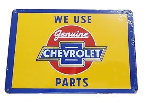 Decorative Genuine Chevrolet Parts Retro plate,  approx 30cm x 20cm