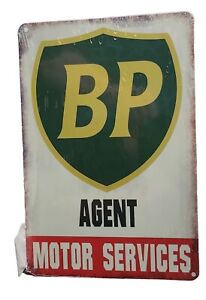 Decorative BP Agent  Retro  plate approx 30cm x 20cm #0374