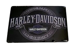 Decorative Harley Davidson Retro plate,  approx 30cm x 20cm