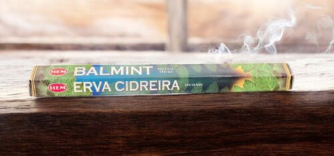 Incense HEM Brand Incense Sticks BALMINT 20 sticks per pack Hexagonal