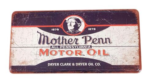 Magnet MOTHER PENN MOTOR OIL  12 x 6 cm approx #2210