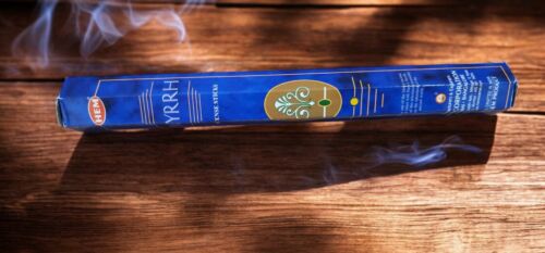 Incense HEM Brand Incense Sticks MYRRH 20 sticks per pack Hexagonal