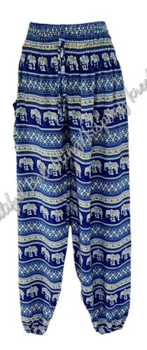 Harem  pants  Full length Elephants Suit to size 8-10 #53 clothing