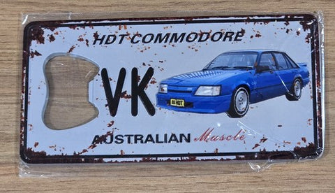 Magnet  Bottle opener COMMODORE VK  12 x 6 cm approx