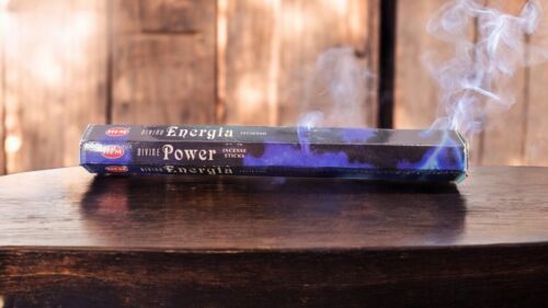 Incense HEM Brand Incense DIVINE POWER Sticks 20 sticks per pack Hexagonal (B)