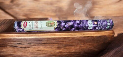 Incense HEM Brand Incense Sticks LAVENDER 20 sticks per pack Hexagonal