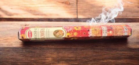 Incense HEM Brand Incense Sticks PRECIOUS FLOWERS 20 sticks per pack Hexagonal