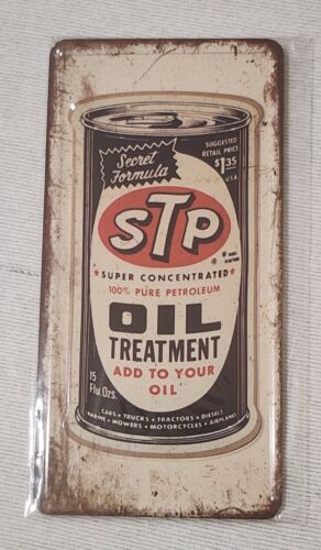 Magnet STP OIL 12 x 6 cm approx #0617