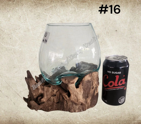 Glass  melt bowls #16