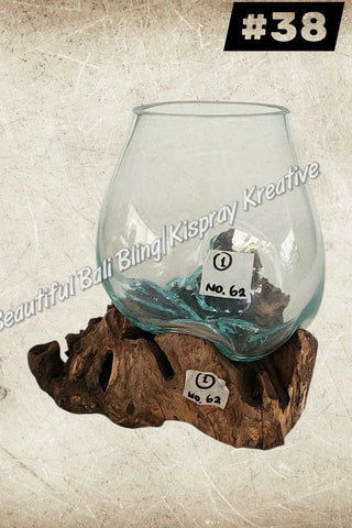 Glass  melt bowls #38