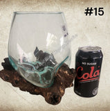 Glass  melt bowls #15