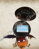 Mosquito coil holder, Dog blue body red/orange face #3001