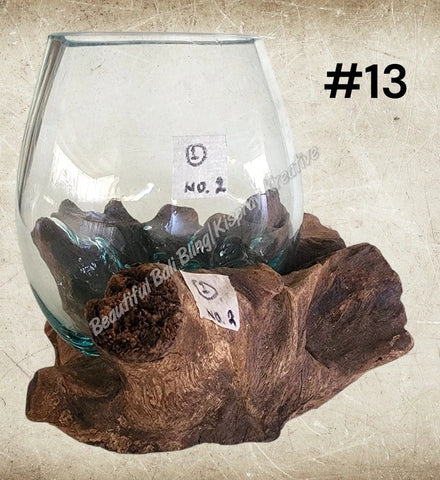 Glass  melt bowls #13